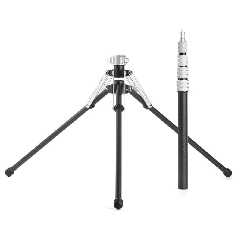 Marsace MF-01 Carbon Fiber Light Stand Base Extendable Lamp Holder Portable Outdoor Travel Camera Studio Tripod