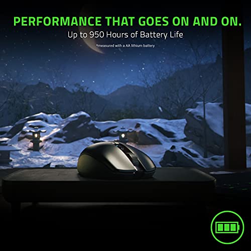 Razer Orochi V2 Mobile Wireless Gaming Mouse: Ultra Lightweight - 2 Wireless Modes - Up to 950hrs Battery Life - Mechanica...