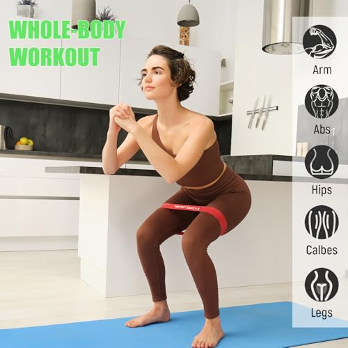 150 Pcs Bulk Fitness Resistance Bands Set for Gym Members Sports Class Students Gift, 5 Pieces Each with Storage & Carry B...