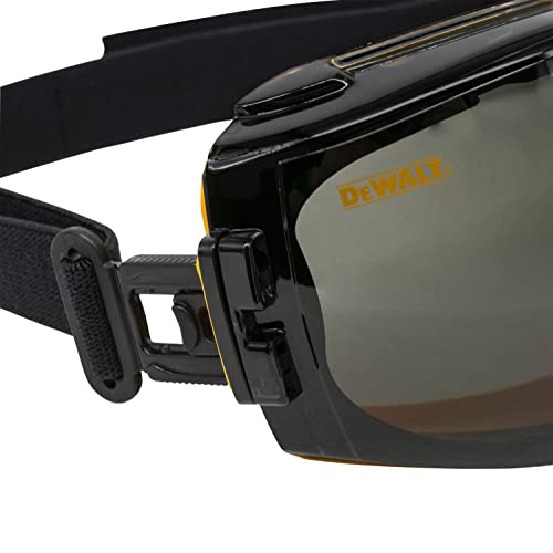 Dewalt Concealer Clear Anti Fog Dual Mold Safety Goggle Dpg82 Unisex Adult Tinted Anti Fog Adjustable Polycarbonate Full Rim