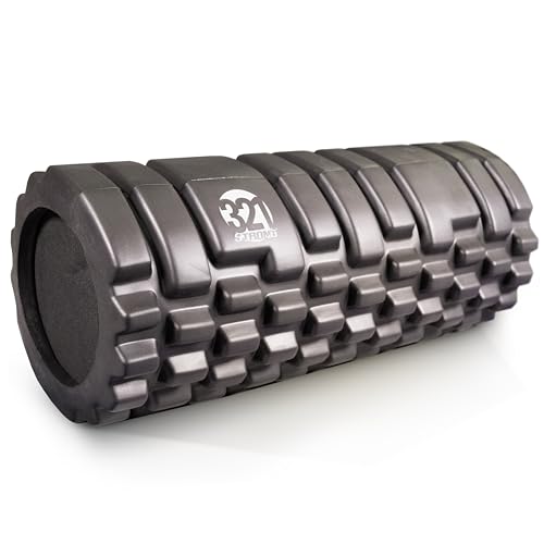 321 Strong Foam Roller - Medium Density Deep Tissue Massager for Muscle Massage and Myofascial Trigger Point Release, with...