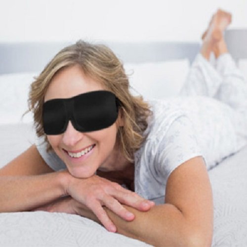 Bucky 40 Blinks No Pressure Beauty & Travel Eye Masks, Gray Dots
