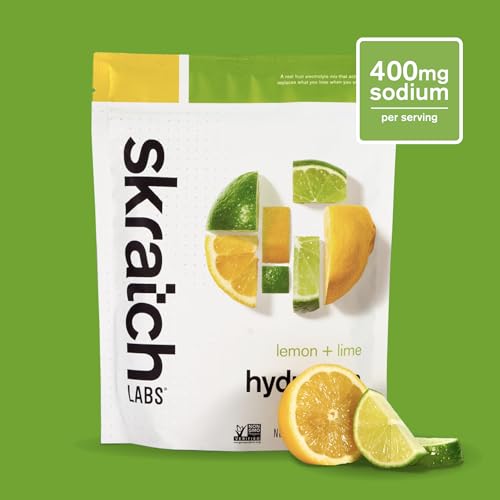Skratch Labs Hydration Powder | Sport Drink Mix | Electrolytes Powder for Exercise, Endurance, and Performance | Lemon + L...