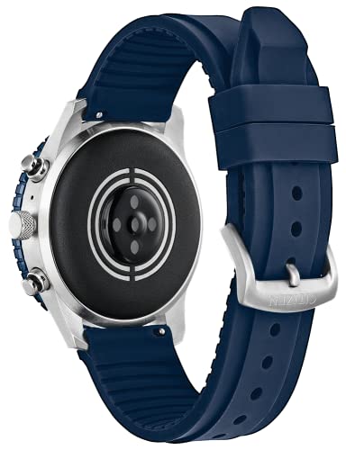 Citizen CZ Smart PQ2 44MM Sport Smartwatch with YouQ App with IBM Watson® AI and NASA research, Wear OS by Google, HR, GP...
