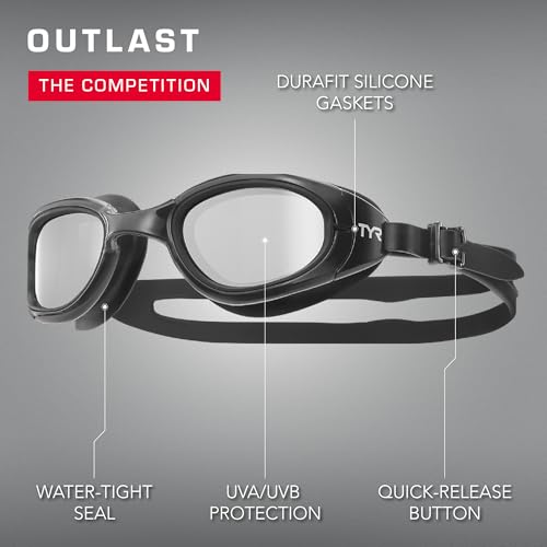 TYR Special Ops 2.0 Mirrored Swim Goggles for Adults – Anti-Fog, UV Protection, Comfortable Fit for Men & Women