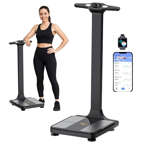 Homerz Smart Scale Pro Max – Bend-Free Smart Scale with BMI, Body Fat, Muscle Mass, Full Body Composition Scale with Digit...