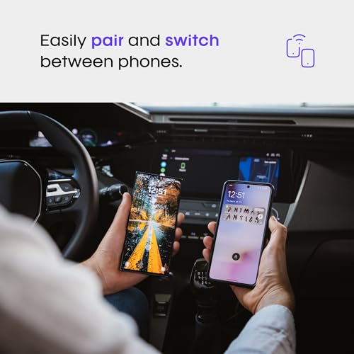 AAWireless Two - Android Auto Wireless Adapter - Convert Factory Wired Android Auto to Wireless - Multifunctional Button -...