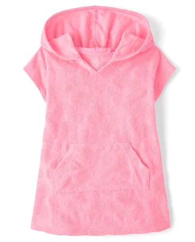 The Children's Place Baby-Girls and Toddler Hooded Swim Coverup