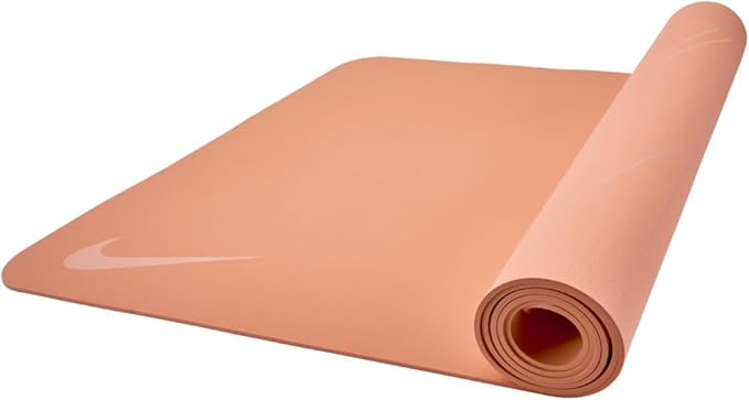 Nike Unisex - Adult Yoga Mat 4 mm Reve Yoga Mat, 809 Apricot Agate/Washed Coral, 66 cm x 180 cm