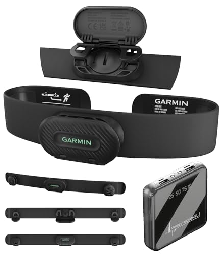 Wearable4U Garmin HRM-Fit - Women Heart Rate Real-Time Monitor w/a Comfortable Clip-on for Sports Bras | Up to 1 Year Batt...