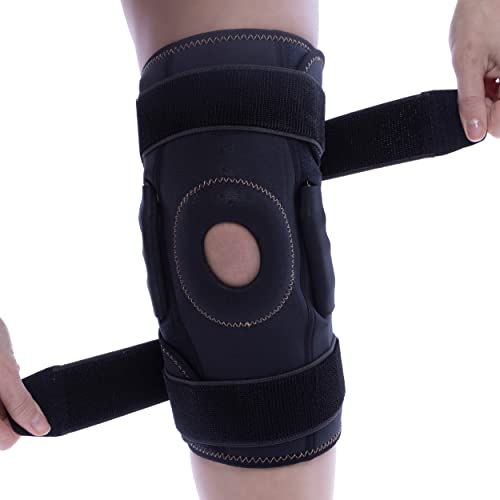COPPER FIT® Natural Motion Knee Brace, TRI-PIVOT Hinge, Adjustable, One Size Fits Most