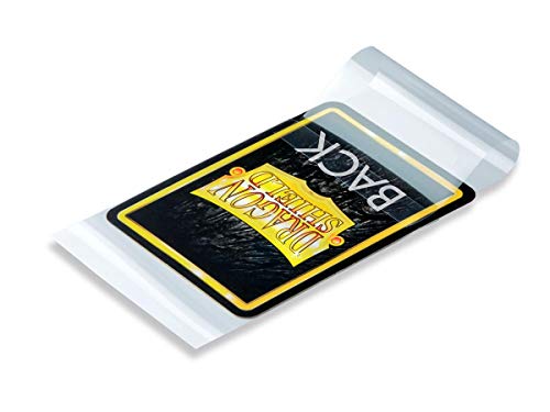 Dragon Shield 100 Standard Size Clear Resealable Sleeves (2 Packs)