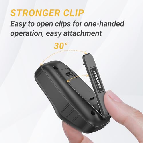 Inwa Wearable Bluetooth Speaker, Clip-on Wireless Portable Speakers, IP67 Waterproof Clip Speaker, Built-in Mic for Hands-...