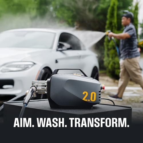 Active 2.0 Electric Pressure Washer – 2.0 GPM high Pressure Washer for DIY at Home car wash, Detailing and Other Cleaning ...
