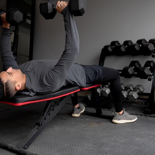 BalanceFrom 24x24 Inch EVA Interlocking Foam Exercise Tile Mat – Non-Slip Puzzle Flooring for Home Gym, Fitness Studio, or...