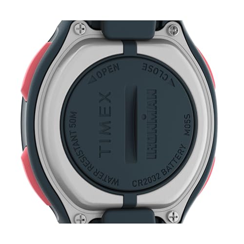 Timex Ironman Triathlon Transit+ Watch with Activity Tracking & Heart Rate 33mm – Navy with Resin Strap