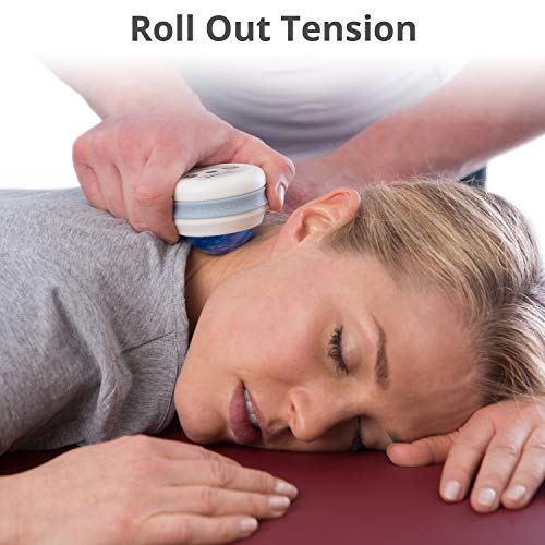 Body Back Manual Massage Roller Ball | Deep Tissue Roller & Lacrosse Ball - Hand Held Massager for Sore Muscles & Joint Pa...