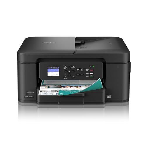 Brother Work Smart 1360 Wireless Color Inkjet All-in-One Printer with Automatic Duplex Printing and 1.8” Color Display | I...