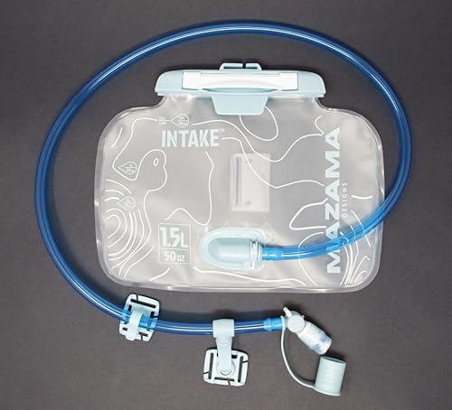 Intake NXT Lumbar Hydration Bladder (1.5L), BPA-Free, Leak Proof, Hydration Pack Replacement Reservoir for Hiking Camping ...