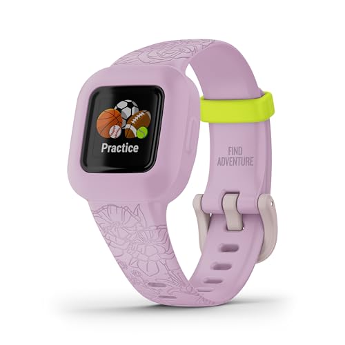 Garmin vivofit jr. 3, Fitness Tracker for Kids, Includes Interactive App Experience, Swim-Friendly, Up to 1-Year Battery L...