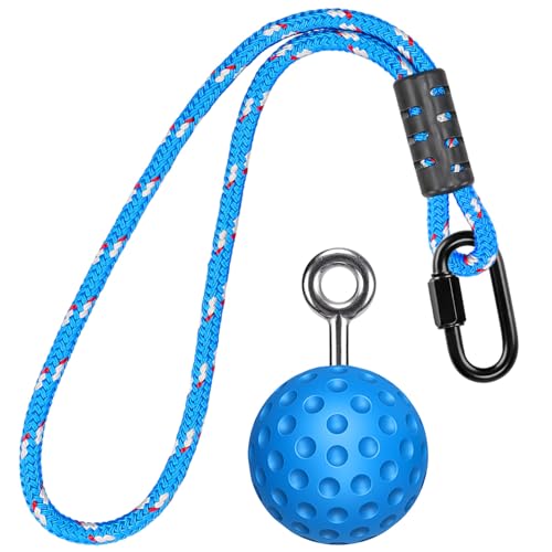 SELEWARE Pull Up Ball Grip, Non-Slip Rock Climbing Holds Pull Up Power Ball for Strength Training Attachment, Neutral Grip...