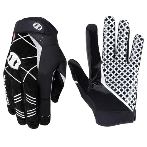 Seibertron Pro 3.0 Elite Ultra-Stick Sports Receiver Glove Football Gloves Youth and Adult