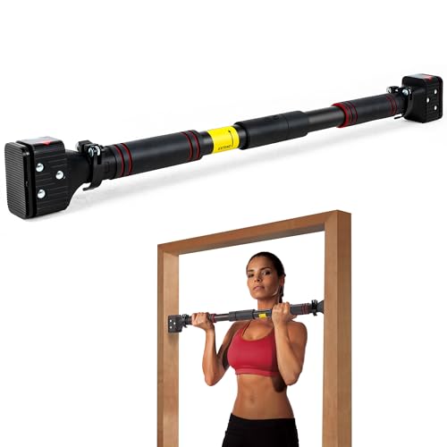 leikefitness Pull-Up Bar For Door Frame Chin Up Bar Upper Body Workout - Indoor Portable Training Pull-Up Bars - Adjustabl...