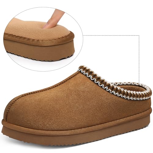 Litfun Memory Foam Slippers for Women Cozy Warm House Shoes Indoor and Outdoor