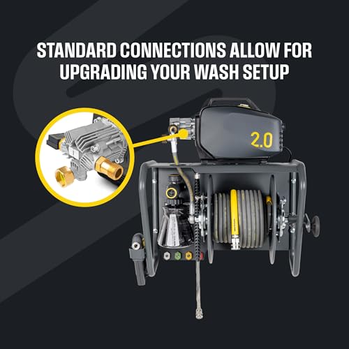 Active 2.0 Electric Pressure Washer – 2.0 GPM high Pressure Washer for DIY at Home car wash, Detailing and Other Cleaning ...
