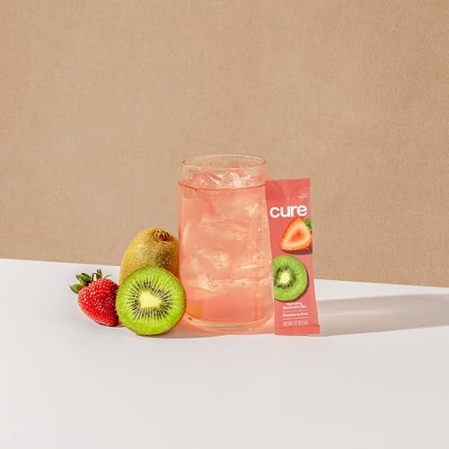 Cure Hydration Plant-Based Electrolyte Drink Mix | No Added Sugar | Dehydration Relief | Coconut Water Powder | FSA-HSA El...