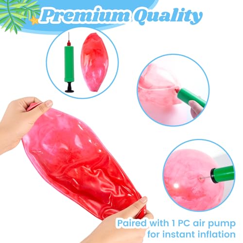 3 otters 6PCS Playground Balls, 8.5 Inche Inflatable Bouncy Balls with Pump, Kickball DodgeBalls, for Kids Indoor Outdoor ...