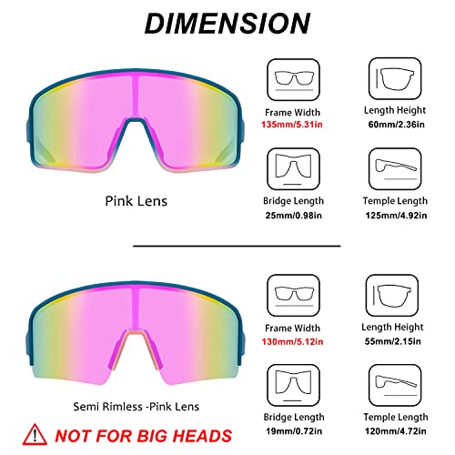 MAXJULI Polarized Sunglasses for Men Women, Windproof Outdoor Sports Cycling Running UV400 Protection Sun Glasses 8121