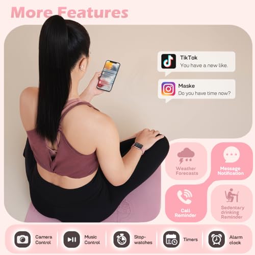 MorePro Health Fitness Tracker with Blood oxy-gen Monitor and 24/7 Heart Rate and Blood Pressure, Sleep Monitor, 120+ Spor...