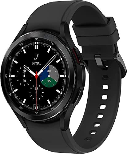 SAMSUNG Galaxy Watch 4 46 mm Smartwatch w/Bonus Band (White), ECG Monitor Tracker for Health, Fitness, Running, Sleep Cycl...