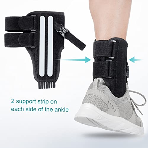 POZPO Foot Drop Brace for Walking Lifting Shoes, Drop Foot AFO Brace Help Raise Shoes, Foot Up Splint for Ankle, Improved ...