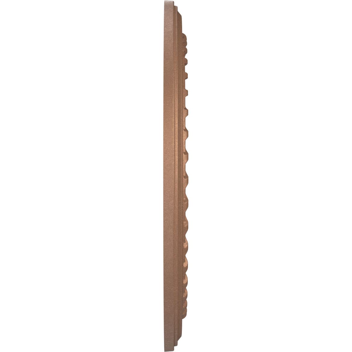 Ekena Millwork 16Od X 3 1/2Id X 1P Cole Thermoformed Pvc Ceiling Medallion (Fits Canopies Up To 4 1/2), Aged Copper