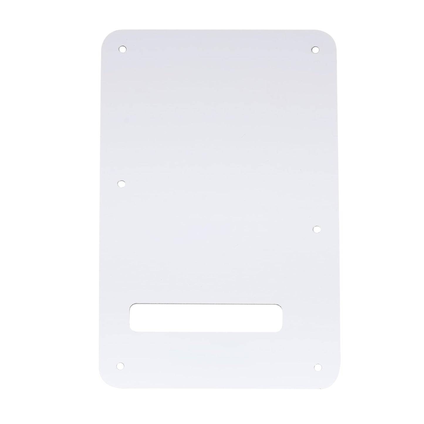 Musiclily 6 Hole Strat Back Plate Tremolo Cavity Cover Backplate For Fender Usa/Mexico Made Standard Stratocaster Modern Style E