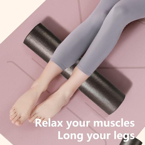 cunueae Back Rollers Foams Highly Density Exercise Deeply Tissue Massage for Back Legs Shoulders Enduring Exercise Rollers...