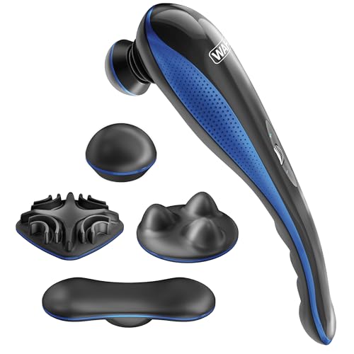 Wahl Lithium-Ion Deep Tissue Percussion Handheld Massager for Muscles, Back, Neck, Shoulder Pain Relief, Cordless, Adjusta...