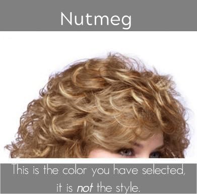 Noriko Angelica Synthetic Wig by Rene of Paris and Wig Lift Comb - Nutmeg-F - Bundle 2 Items