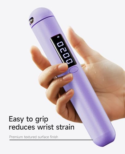 ACHDOFITS Smart Jump Rope with Counter - Adjustable High Speed Skipping Rope for Adults, LED Display with 4 Modes, Calorie...