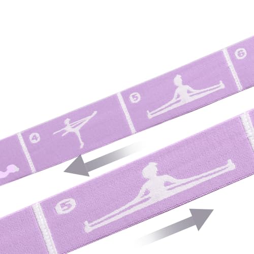 Xensamy Yoga Strap with 10/12 Loops - Multi-Functional Stretch Band for Pilates, Dance, Gymnastics, Physical Therapy, Flex...