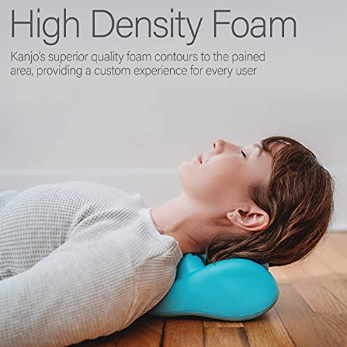 Kanjo Orange Acupressure Neck Pain Relief Cushion Premium Acupressure Mat and Pillow Set for Back Pain Relief & Neck Pain ...