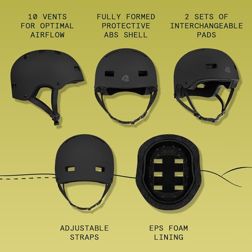 Retrospec Dakota Adult Bike Helmet for Men & Women - Multi-Sport Protection with ABS Shell, EPS Foam, 10 Vents & Removable...