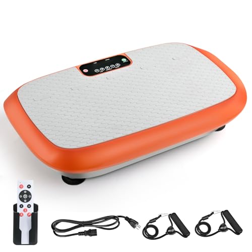 Vibration Plate Exercise Machine for Weight Loss Fitness Equipment, Vibration Plate Platform for Home Fitness,Lymphatic Dr...