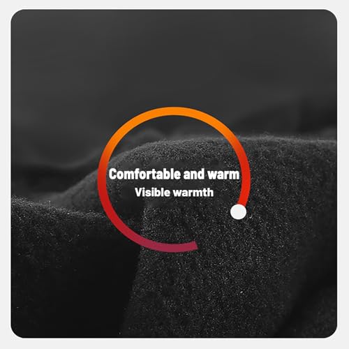 Solana Gear Thermo Gloves, Windproof Cold Weather Motorcycle Riding Bicycle Cycling Hiking Touch Screen Anti-Slip Winter S...