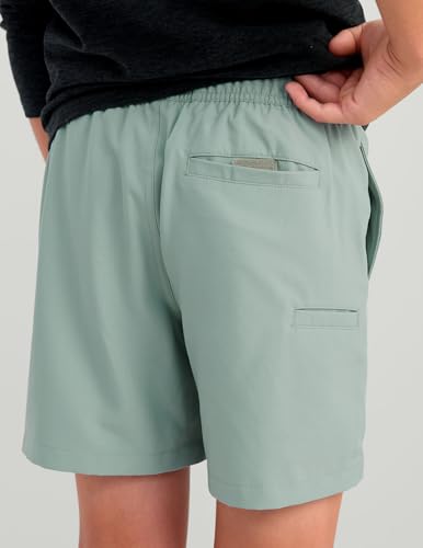 HUK Boys Pursuit Volley Short, Quick-Dry Fishing Shorts for Kids