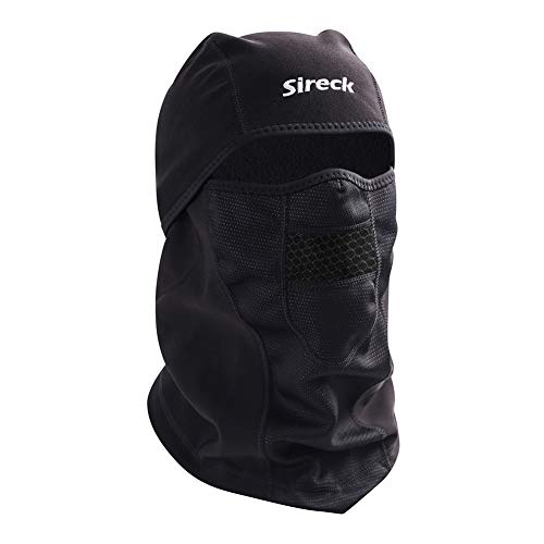 Sireck Cold Weather Balaclava Ski Mask, Water Resistant and Windproof Fleece Thermal Face Mask, Cycling Motorcycle Neck Wa...