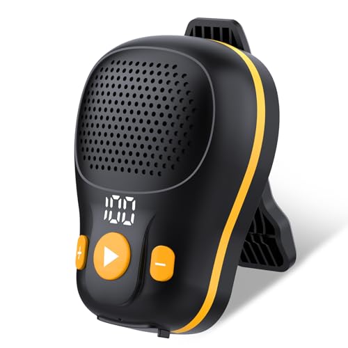ZYHKON Wearable Bluetooth Speaker, Clip-on Wireless Portable Speakers, IP56 Waterproof Clip Speaker Up to 18 Hours Battery...