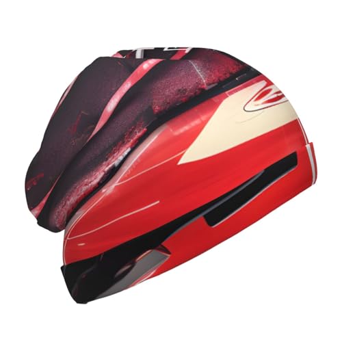 YANYU Basketball Arenas Print Soft Beanie Winter Hat Warm Thermal Cap Headwear for Snow Play Outdoor Activities